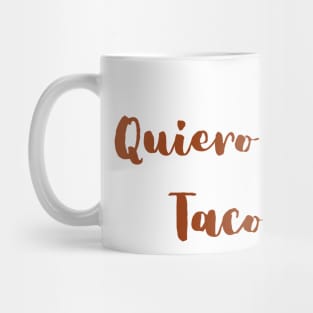 Quiero Taco Bell Mug